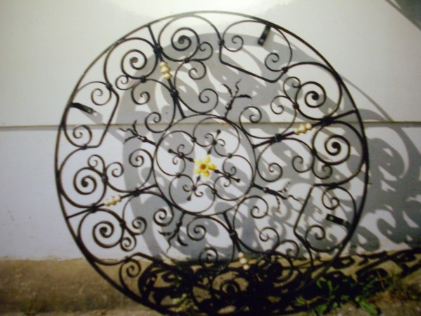Ornate Round Gate