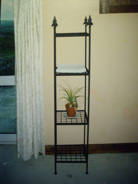 Gothic Metal Shelving Unit