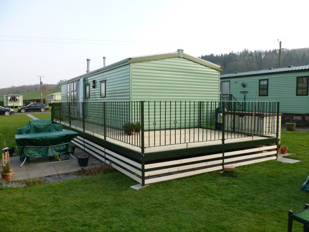 Wrought Iron Caravan Balconies