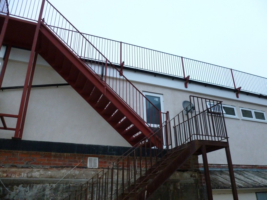 Industrial Stairs and Railings / Balcony