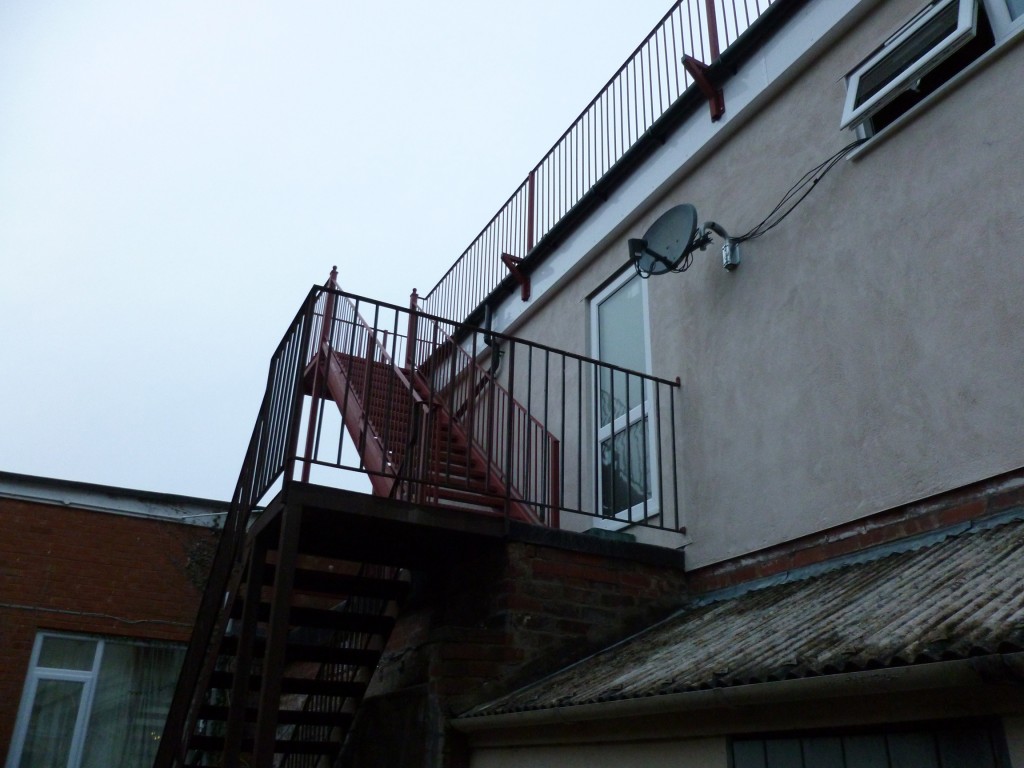 Industrial Stairs and Railings / Balcony