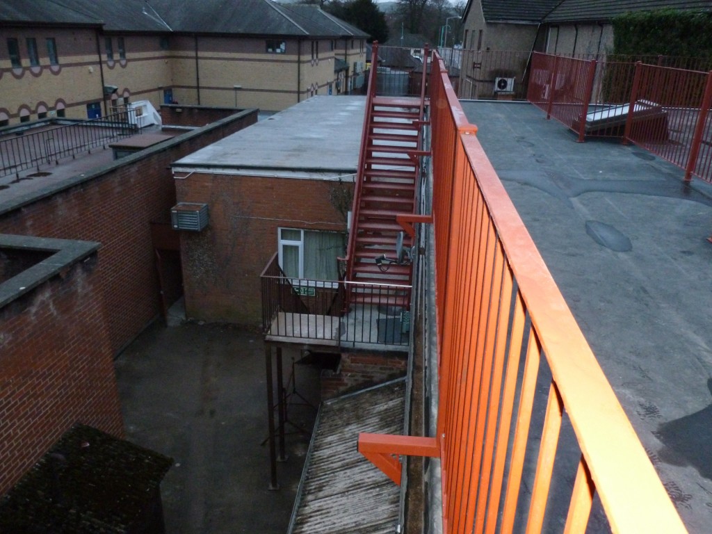 Industrial Stairs and Railings / Balcony