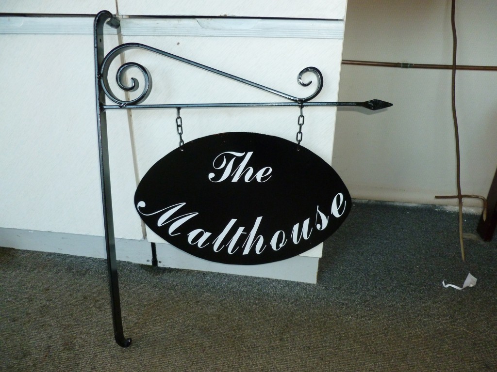 Swinging House Sign for The Malthouse